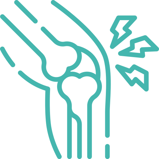 Restricted range of motion following injury